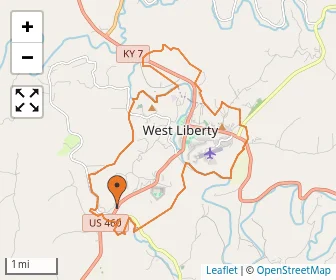 Area schools map